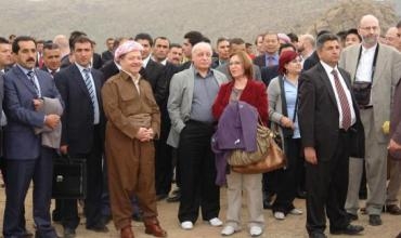 Serok Barzanî digel diplomatkarên biyanî li seyranên Kurdistanê Newroz pîroz kir