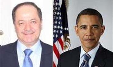 Obama bi rêya Balyozê welatê xwe peyamek xweşhaliyê ji Barzanî re şand