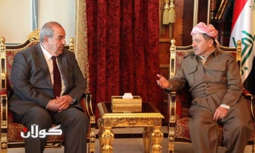 Barzani meets with Allawi in Erbil