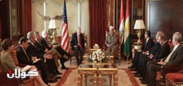 President Barzani meets US Senators McCain, Lieberman and Graham