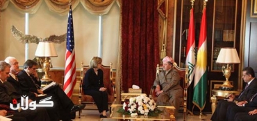 President Barzani Discusses Iraq and Regional Issues with U.S. Assistant Secretary of State Jones
