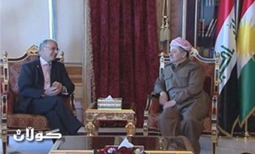 President Barzani Visits British Ambassador in Iraq