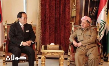 President Barzani receives South Korean Ambassador