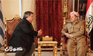 President Barzani , Greek Ambassador discuss bilateral ties
