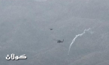 Turkish warplanes bomb areas in Amedi district