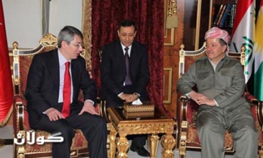 President Barzani, Turkish Ambassador discuss bilateral ties