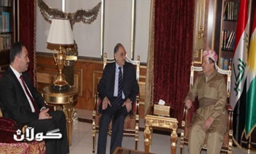 President Barzani meets with Salih al- Mutlaq and Rafea al- Essawi