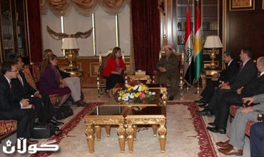 President Barzani Meets US Congresswoman Loretta Sanchez