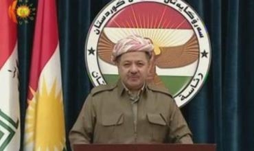 Serok Barzanî 20emîn salvegera raperînê li gelê Kurdistanê pîroz kir