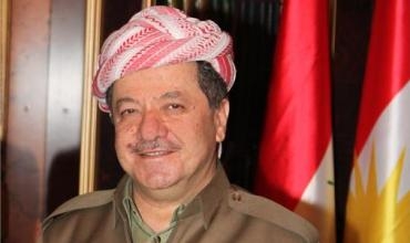 Mesûd Barzanî pîrozbahiyê li Sekreterê Partiya Sosyalîsta Demokrata Kurdistanê kir