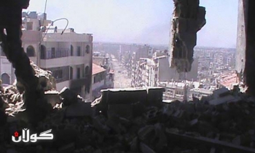 Heavy gunfire in heart of Damascus as U.N. council heads for Syria showdown