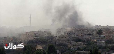From central Damascus, war seems ever closer