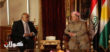 President Barzani welcomes Adel Abdul Mahdi
