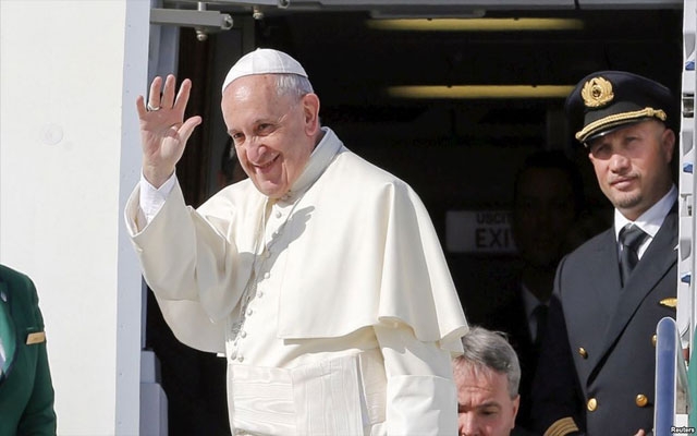پاپا فرانسس دەست بە گەشتە مێژوییەکەی بۆ کیوبا و ئەمەریکا دەکات