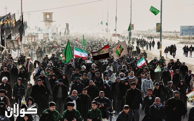  میلیشیای سەرایا سەلام، کە سەر بە موقتەدا سەدرن ، زیارەتکارانی ئێرانی بە قاچاغ دەگوازنەوە شارۆچکەی سامەڕا