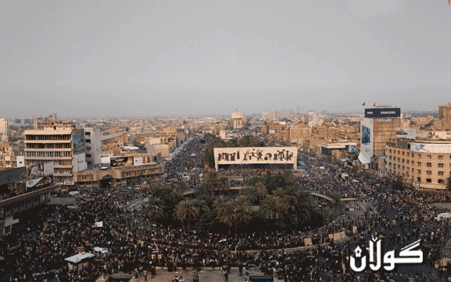  خۆپیشاندەران بەرنامەی نەتەوەیەکگرتوەکان لە عێراق رەتدەکەنەوە